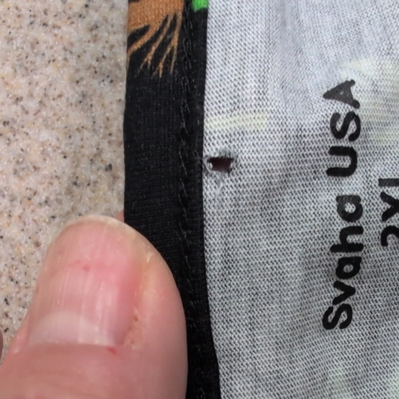 Svaha USA Dress, Pull On A Line Full, Fun Floral Design, Pockets, Size 2XL - Picture 12 of 12